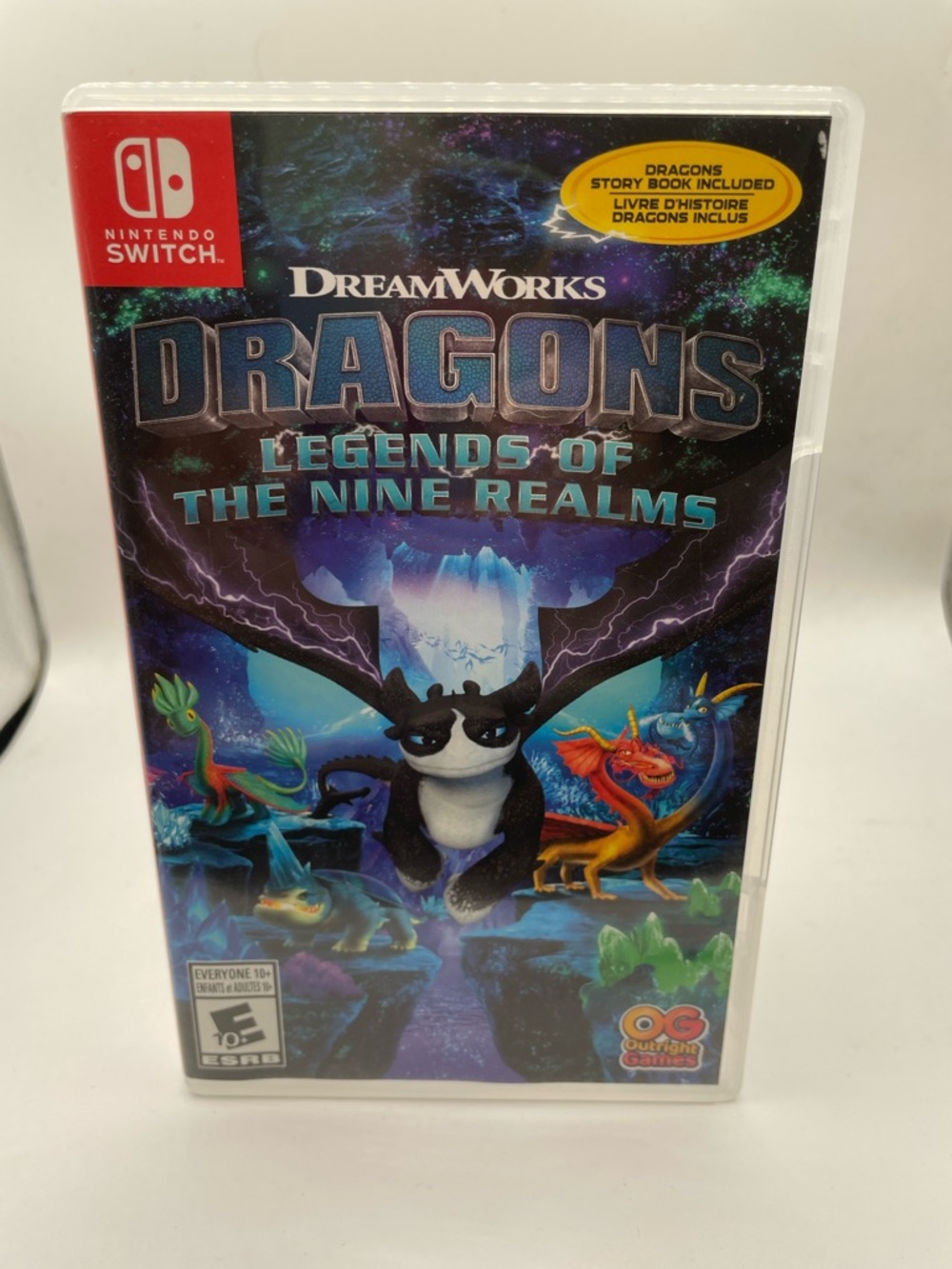 DreamWorks Dragons Cover Art - Black, Blue, Purple, Orange